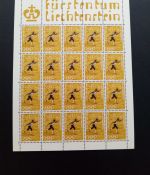 LIECHTENSTEIN MI-NR. 551-554 POSTFRISCH(MINT) KLEINBOGENSATZ OLYMPIADE SAPPORO 1972