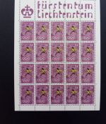 LIECHTENSTEIN MI-NR. 551-554 POSTFRISCH(MINT) KLEINBOGENSATZ OLYMPIADE SAPPORO 1972