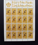 LIECHTENSTEIN MI-NR. 551-554 GESTEMPELT(USED) KLEINBOGENSATZ OLYMPIADE SAPPORO 1972