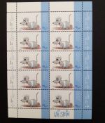 DEUTSCHLAND MI-NR. 3004-3006 POSTFRISCH(MINT) KLEINBOGENSATZ MAUS COMIC VON ULI STEIN 2013 SPORT