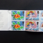 GROSSBRITANNIEN MH 84 GESTEMPELT(USED) GRUSS- UND GLÜCKWUNSCHMARKEN 1989