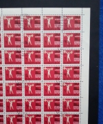 ALBANIEN MI-NR. 763-767 GESTEMPELT(USED) BOGENTEIL MIT 45 SÄTZEN EUROPAMEISTERSCHAFTEN VOLLEYBALL FUSSBALL BOXEN RUDERN