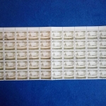 ALBANIEN MI-NR. 1004-1009 GESTEMPELT(USED) BOGENTEIL MIT 50 SÄTZEN SCHIFFE 1965