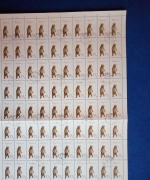 ALBANIEN MI-NR. 1010-1017 GESTEMPELT(USED) BOGENSATZ (100) BRAUNBÄR 1965