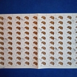 ALBANIEN MI-NR. 1010-1017 GESTEMPELT(USED) BOGENSATZ (100) BRAUNBÄR 1965