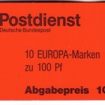 DEUTSCHLAND MH 30 POSTFRISCH(MINT) EUROPA 1994 QUANTENTHEORIE MAX PLANCK(PHYSIKER) ENTDECKUNGEN
