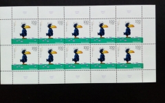 DEUTSCHLAND MI-NR. 2055-2059 POSTFRISCH(MINT) KLEINBOGENSATZ JUGEND 1999 TRICKFILMFIGUREN EISBÄR LARS TABALUGA MECKI