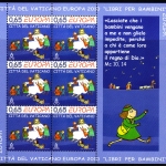 VATIKAN MI-NR. 1669-1670 POSTFRISCH(MINT) KLEINBOGENSATZ EUROPA 2010 KINDERBUCH
