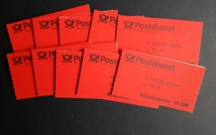 10 x DEUTSCHLAND MH 30 POSTFRISCH(MINT) EUROPA 1994 QUANTENTHEORIE MAX PLANCK(PHYSIKER) ENTDECKUNGEN