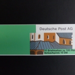 DEUTSCHLAND MH 32 POSTFRISCH(MINT) SEHENSWÜRDIGKEITEN 1995 WALLFAHRTSKAPELLE ALTÖTTING
