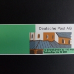 10 x DEUTSCHLAND MH 32 POSTFRISCH(MINT) SEHENSWÜRDIGKEITEN WALLFAHRTSKAPELLE ALTÖTTING