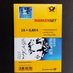 Gültige Frankaturware Deutschland 0,80 € im 10er Folienblatt selbstklebend x 98 % BEETHOVEN