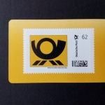 Gültige Frankaturware Deutschland 0,62 € selbstklebend x 98 %