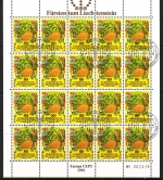 LIECHTENSTEIN MI-NR. 764-765 GESTEMPELT(USED) KLEINBOGENSATZ EUROPA 1981 FOLKLORE