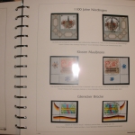DEUTSCHLAND KLASSIK PLUS VORDRUCKBLAETTER 1998-2000 UND BRIEFMARKEN POSTFRISCH(MINT) UND GESTEMPELT(USED) IM RINGBINDER