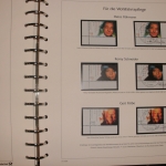 DEUTSCHLAND KLASSIK PLUS VORDRUCKBLAETTER 1998-2000 UND BRIEFMARKEN POSTFRISCH(MINT) UND GESTEMPELT(USED) IM RINGBINDER