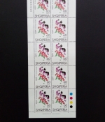 ALBANIEN MI-NR. 2648-2649 POSTFRISCH(MINT) KLEINBOGENSATZ EUROPA 1998 FESTE und FEIERTAGE