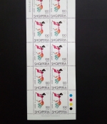 ALBANIEN MI-NR. 2648-2649 POSTFRISCH(MINT) KLEINBOGENSATZ EUROPA 1998 FESTE und FEIERTAGE