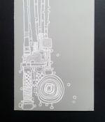 ÖSTERREICH SONDERMAPPE MIT SCHWARZDRUCK UND BLOCK 15 GESTEMPELT(USED) TOD VON FRIEDENSREICH HUNDERTWASSER 2000