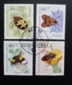 BERLIN MI-NR. 712-715 GESTEMPELT(USED) JUGEND 1984 INSEKTEN HUMMEL