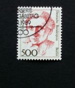 BERLIN MI-NR. 830 GESTEMPELT(USED) BERÜHMTE FRAUEN 1989 ALICE SALOMON FRAUENRECHTLERIN