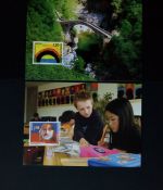 LIECHTENSTEIN MAXIMUMKARTE VON MI-NR. 1400-1401 EUROPA 2006 INTEGRATION