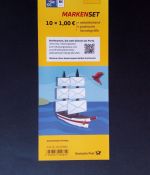 Gültige Frankaturware Deutschland 1,00 im 10er Folienblatt selbstklebend x 98 %