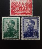 DDR MI-NR. 286-288 POSTFRISCH(MINT) DEUTSCH-CHINESISCHE FREUNDSCHAFT 1951