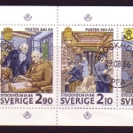SCHWEDEN MH 116 GESTEMPELT(USED) STOCKHOLMIA ´86 - 350 JAHRE SCHWEDISCHE POST