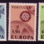 PORTUGAL MI-NR. 1026-1028 POSTFRISCH(MINT) EUROPA 1967 - 2. Wahl