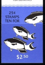 MARSHALL-INSELN MH MIT 10 x MI-NR. 173 D POSTFRISCH(MINT) FISCHE