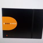 VISITENKARTENBUCH EXACARD EXACTIVE SCHWARZ FÜR 240 KARTEN 20 x 25CM