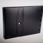 PRÄSENTATIONSMAPPE EXASHOW A4 SCHWARZ MIT 4 RINGEN UND 40 MM RÜCKEN EXACTIVE