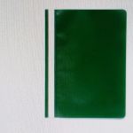 100 SCHNELLHEFTER EXACOMPTA MIT BESCHRIFTUNGSSTREIFEN AUS PP VERSCHIEDENE FARBEN