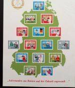 DDR BLOCK 19 POSTFRISCH(MINT) 15 JAHRE DDR 1964 BERUFE