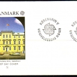 DÄNEMARK MI-NR. 662-663 FDC EUROPA 1978 BAUDENKMÄLER SCHLOSS