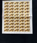 JUGOSLAWIEN MI-NR. 1780-1783 POSTFRISCH(MINT) BOGENSATZ(50) MUSEUMSEXPONATE ALTE WAFFEN 1979