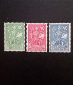 BELGIEN MI-NR. 976-978 POSTFRISCH(MINT) BÜRO DER EUROPÄISCHEN JUGEND 1953