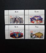 DEUTSCHLAND MI-NR. 1411-1414 GESTEMPELT(USED) JUGEND 1989 ZIRKUS PFERD CLOWN EFEFANT