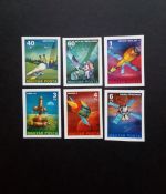 UNGARN MI-NR. 3214-3219 A + B POSTFRISCH(MINT) WELTRAUMFORSCHUNG 1977