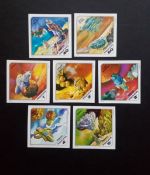 UNGARN MI-NR. 3265-3271 A + B POSTFRISCH(MINT) WELTRAUMFORSCHUNG 1978