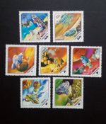 UNGARN MI-NR. 3265-3271 A + B POSTFRISCH(MINT) WELTRAUMFORSCHUNG 1978
