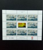 GRÖNLAND MI-NR. 613-614 POSTFRISCH(MINT) KLEINBOGENSATZ EUROPA 2012 BESUCHE NORDLICHT EISBERGE