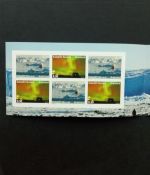 GRÖNLAND MI-NR. 615-616 POSTFRISCH(MINT) MARKENHEFT EUROPA 2012 BESUCHE NORDLICHT EISBERGE