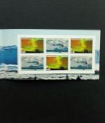 GRÖNLAND MI-NR. 615-616 POSTFRISCH(MINT) MARKENHEFT EUROPA 2012 BESUCHE NORDLICHT EISBERGE