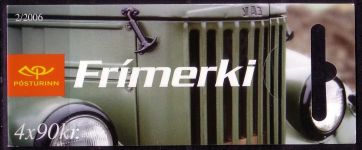 ISLAND MH 22 + 23 POSTFRISCH(MINT) ALTE GELÄNDEWAGEN LANDROVER AUSTIN-GYPSY 2006