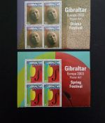 GIBRALTAR MI-NR. 1032-1035 POSTFRISCH(MINT) EUROPA 2003 PLAKATKUNST ECKRANDVIERERBLOCK OBEN