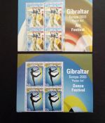 GIBRALTAR MI-NR. 1032-1035 POSTFRISCH(MINT) EUROPA 2003 PLAKATKUNST ECKRANDVIERERBLOCK OBEN