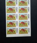 Gültige Frankaturware Deutschland 0,95 Folienblatt 149 mit QR-Code selbstklebend x 98 %