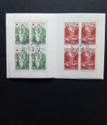 FRANKREICH MH II mit MI-NR. 1733-1734 GESTEMPELT(USED) ROTES KREUZ 1970